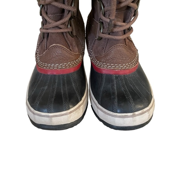 SOREL Women’s Joan of Arctic Leather Waterproof Winter Snow Boot Brown 9 - Picture 8 of 12